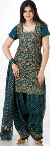 Патиала сальвар камиз http://www.exoticindiaart.com/ $125.00 